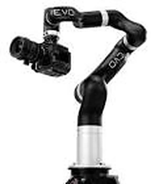 Robot de motion control EVO de Motorized Precision con cámara montada