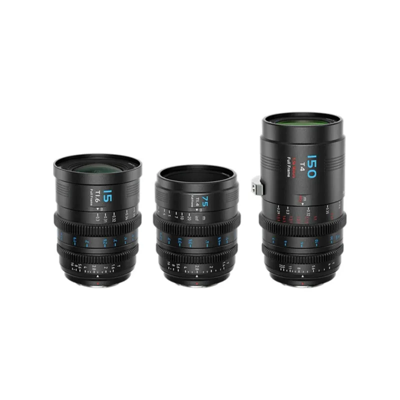Ópticas Sirui Cine Vision Prime, segundo grupo